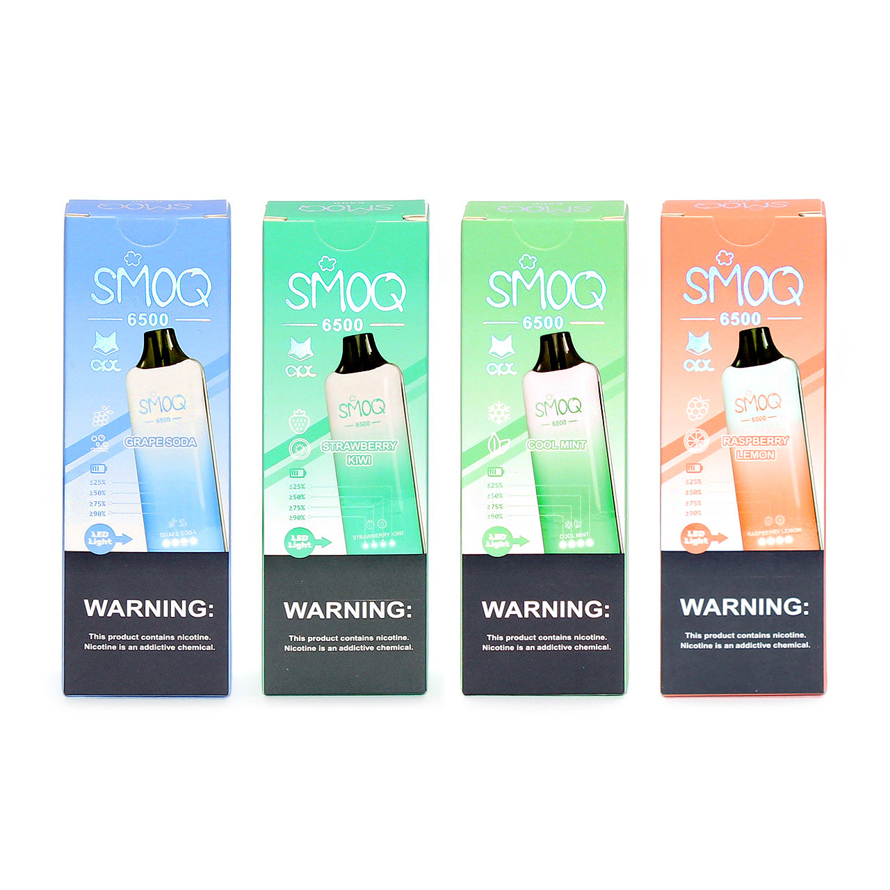smoq 6500 puffs disposable vape SMOQ 6500 Disposable Vape main image 0