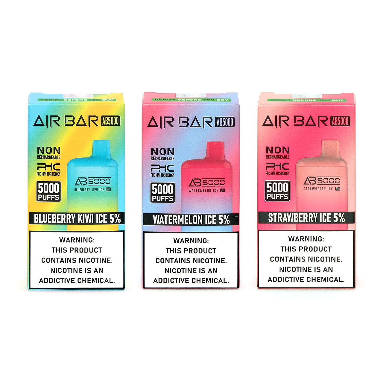 Airbar Vape Flavors Air Bar AB5000 Vape Disposable