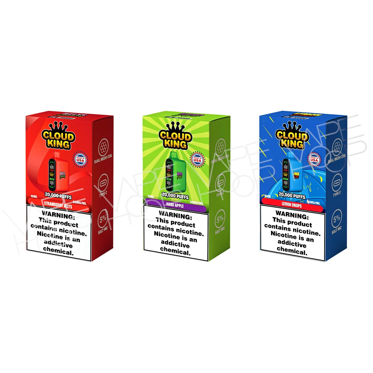 Cloud King Disposable Vape Geek Vape Sonder Q 2 Kit Beginner Friendly  1350mah Built-in Battery 30  Cloud King Medicine Hat