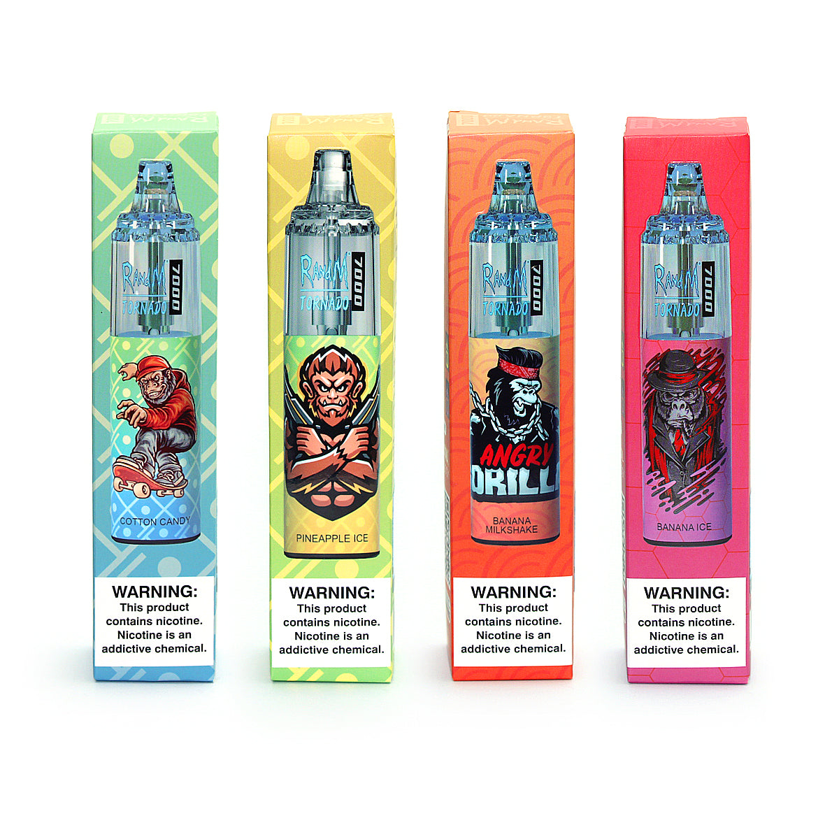randm m tornado zero Fumot RandM Tornado Pro 9000 Puffs | 0%-5% nicotine, 18mL, bulk disposable  vape main image 0