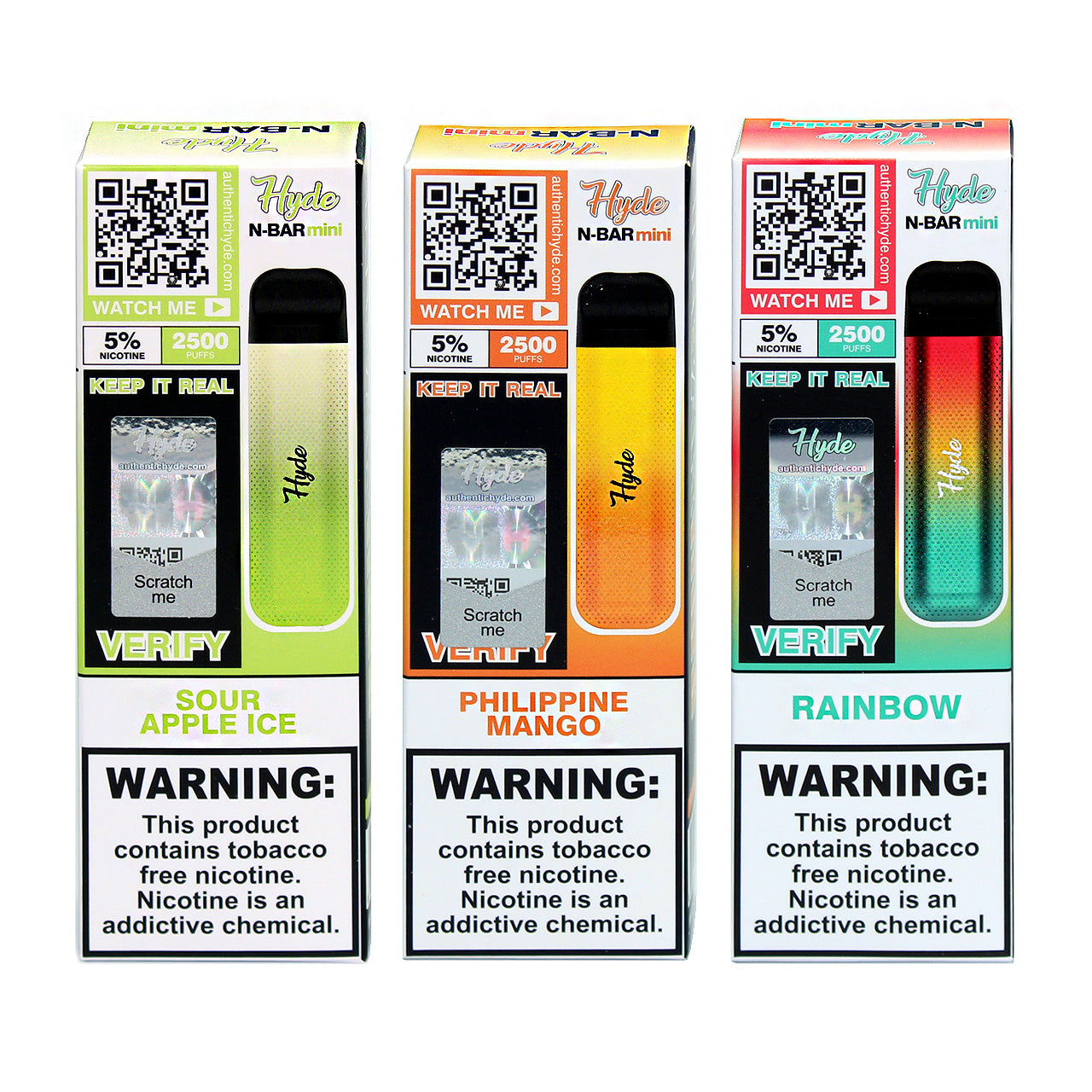 Hyde N-BAR MINI Vape | 2500 puffs by Hyde Hyde N-BAR MINI Vape | 2500 puffs by Hyde
