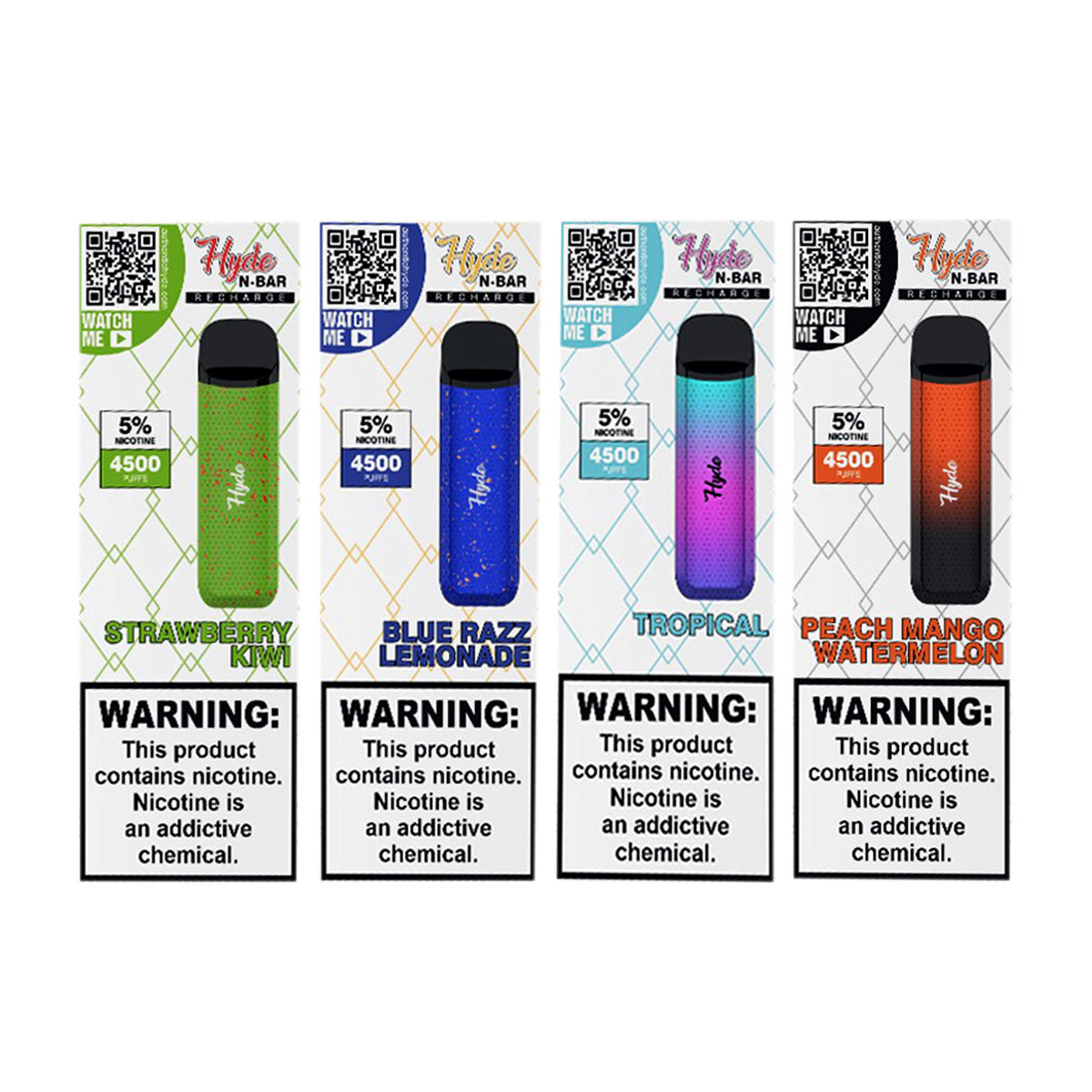 Hyde N-Bar Recharge Vape | All Flavors Online - Vape Hoop Hyde N-Bar Recharge Vape | All Flavors Online - Vape Hoop