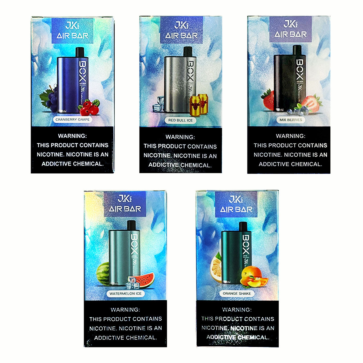 Air Bar Box Vape | JK | Powered by Sourin Air Bar Box Vape | JK | Powered by Sourin