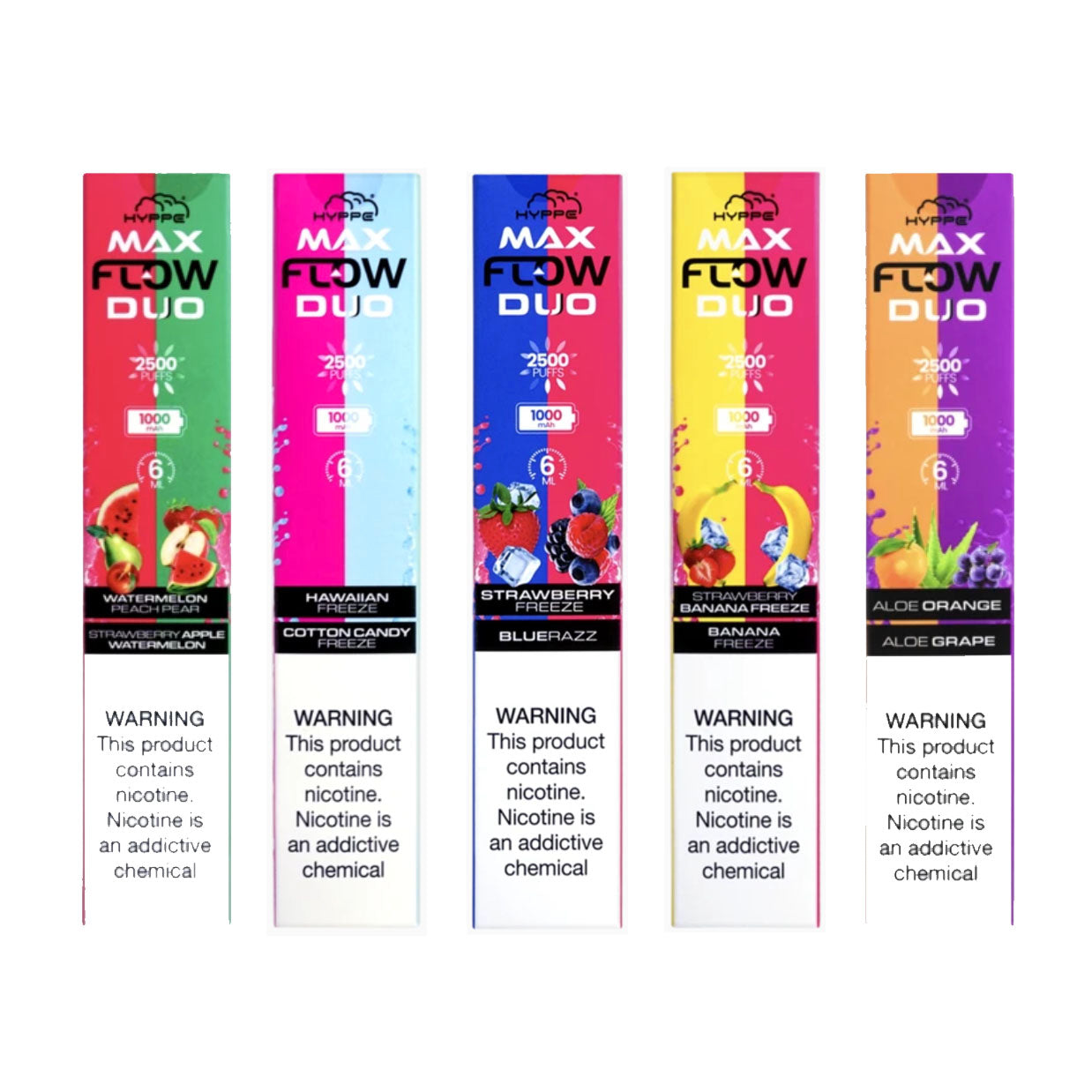 Hyppe Vape Flavors Hyppe Infinity 50K Puffs Disposable Vape .75 Hyppe 600  10-Pack 2% thegenz