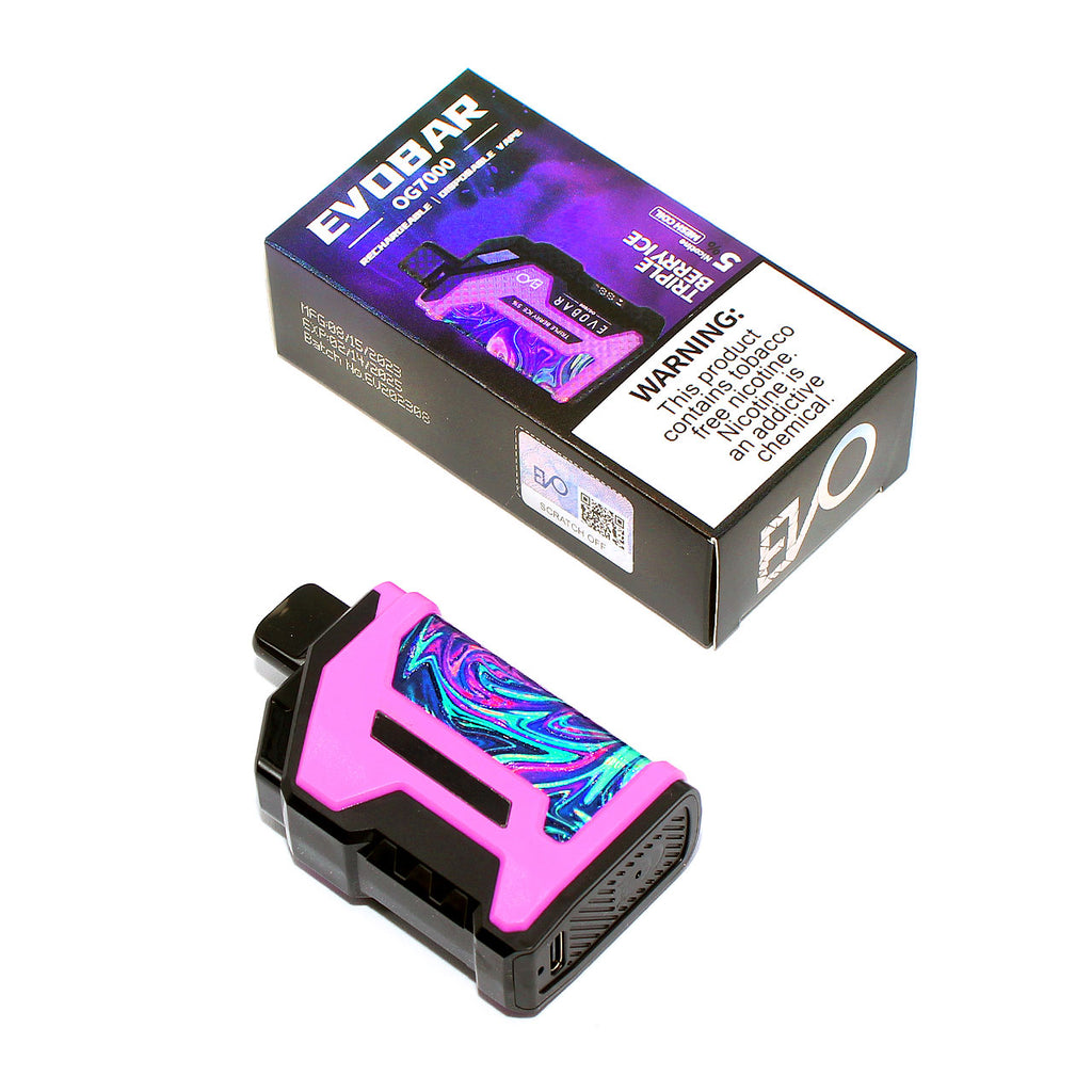 EvoBar OG7000 Disposable Vape | All flavors | OG7000 Vape by EVO BAR EvoBar OG7000 Disposable Vape | All flavors | OG7000 Vape by EVO BAR