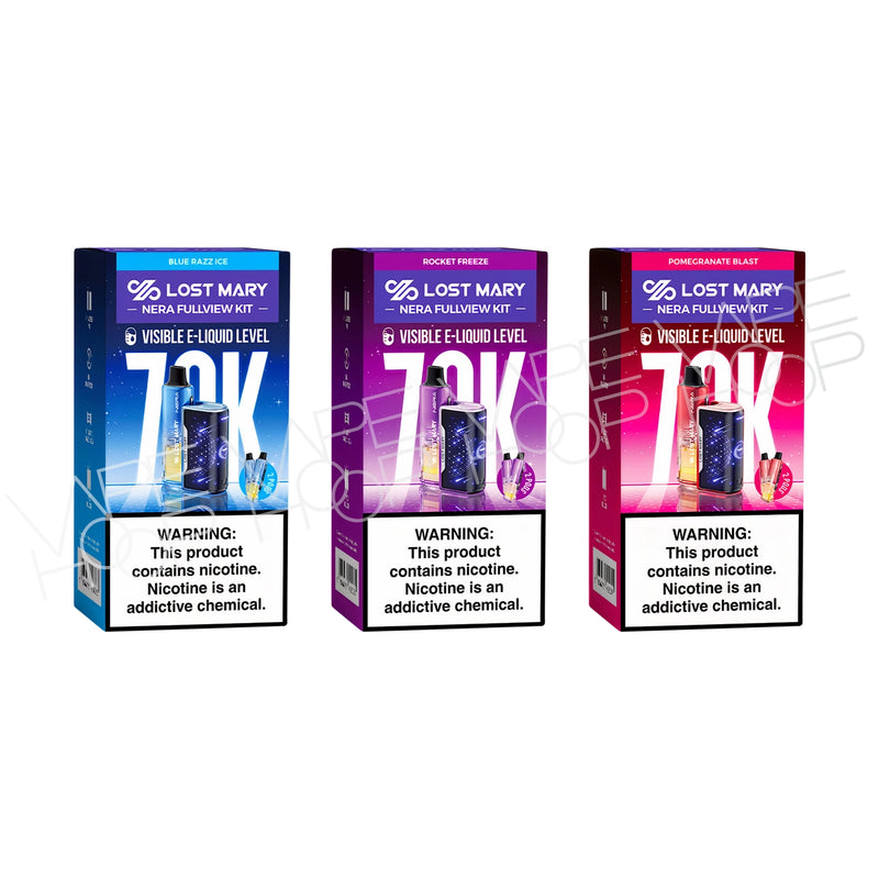Lost Mary NERA Fullview 70K Disposable Dual Pods & 70K Puffs | VapeHoop USA Lost Mary NERA Fullview 70K Disposable Dual Pods & 70K Puffs | VapeHoop USA