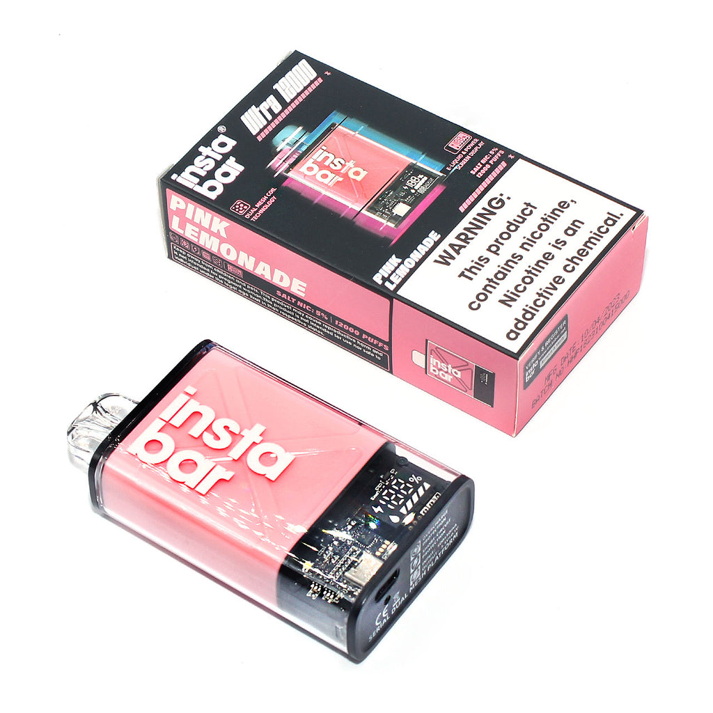 InstaBar ULTRA 12000 Vape Disposable | Insta Bar Ultra 12K puffs Vape InstaBar ULTRA 12000 Vape Disposable | Insta Bar Ultra 12K puffs Vape
