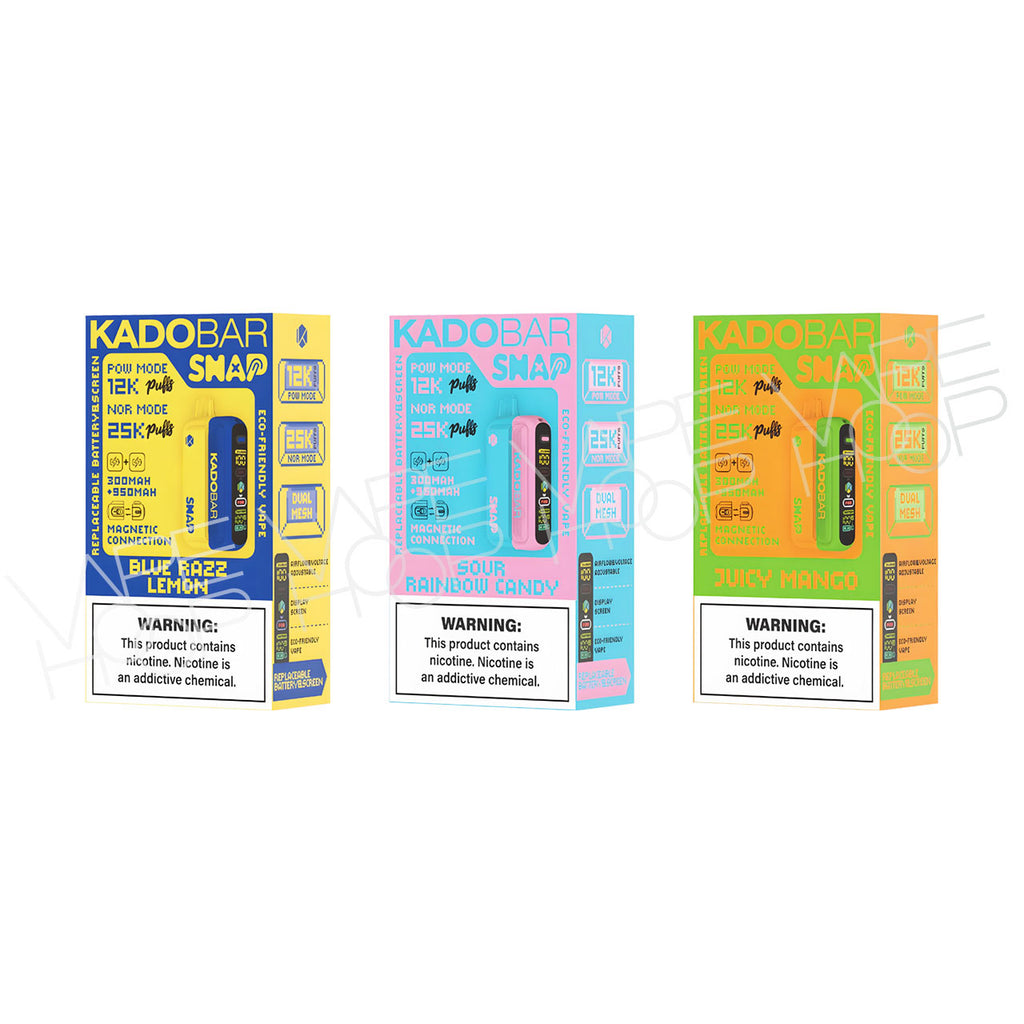 Kado Bar Snap Vape KADO Bar Snap 25K Vape Kado Bar Snap Vape KADO Bar Snap 25K Vape