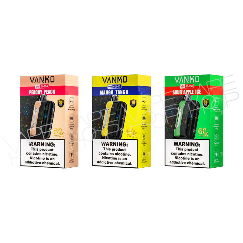 VANMO 60K Puffs Disposable