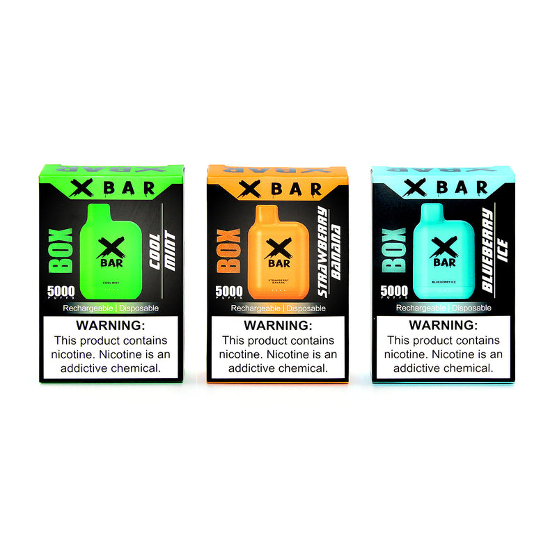 XBar Box 5000 Disposable Vape