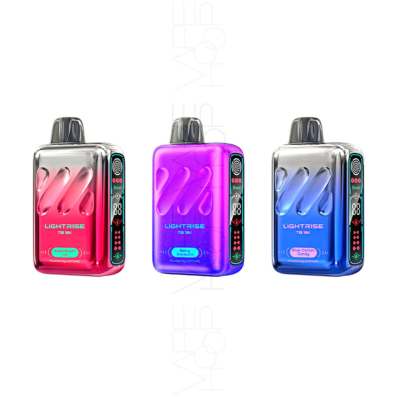 Lost Vape LIGHTRISE TB18K Disposable