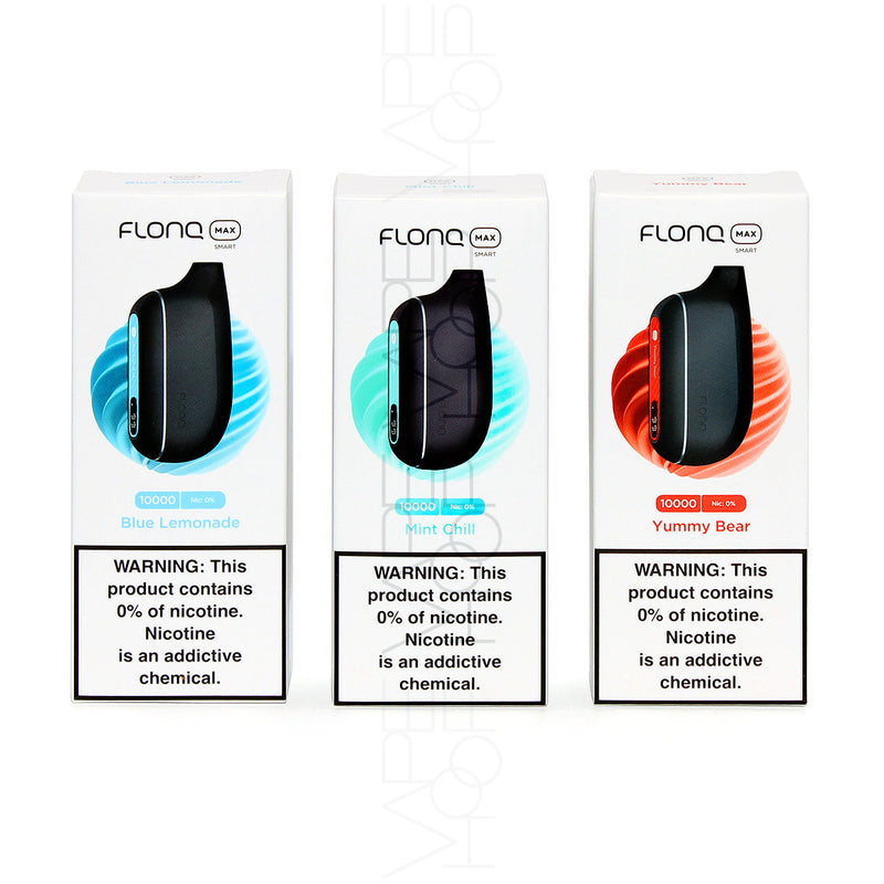 Flonq Max Smart 10K ZERO NICOTINE 0% Vape