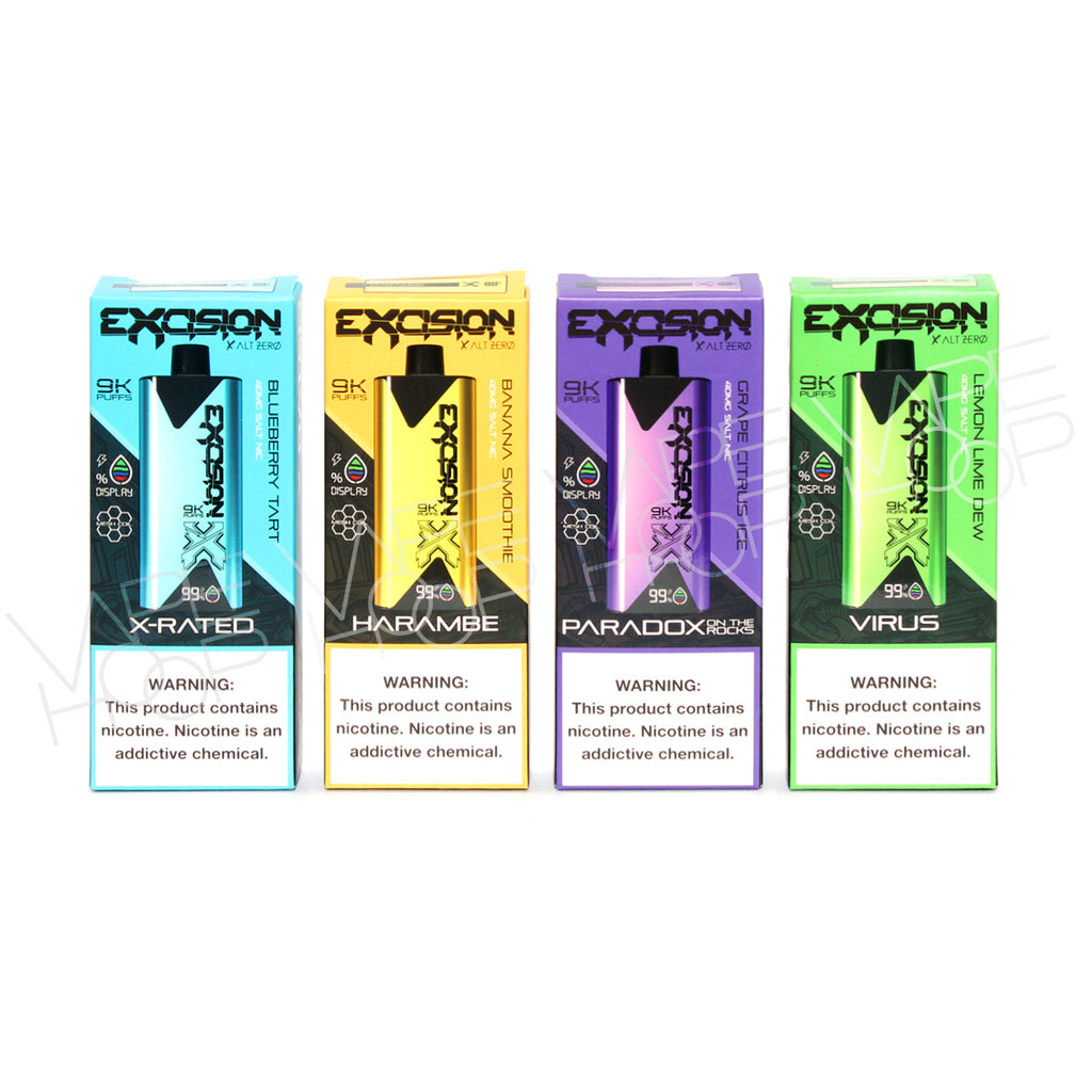 excision harambe vape juice ALT Zero x Excision 9K Disposable Vape | $16.49
