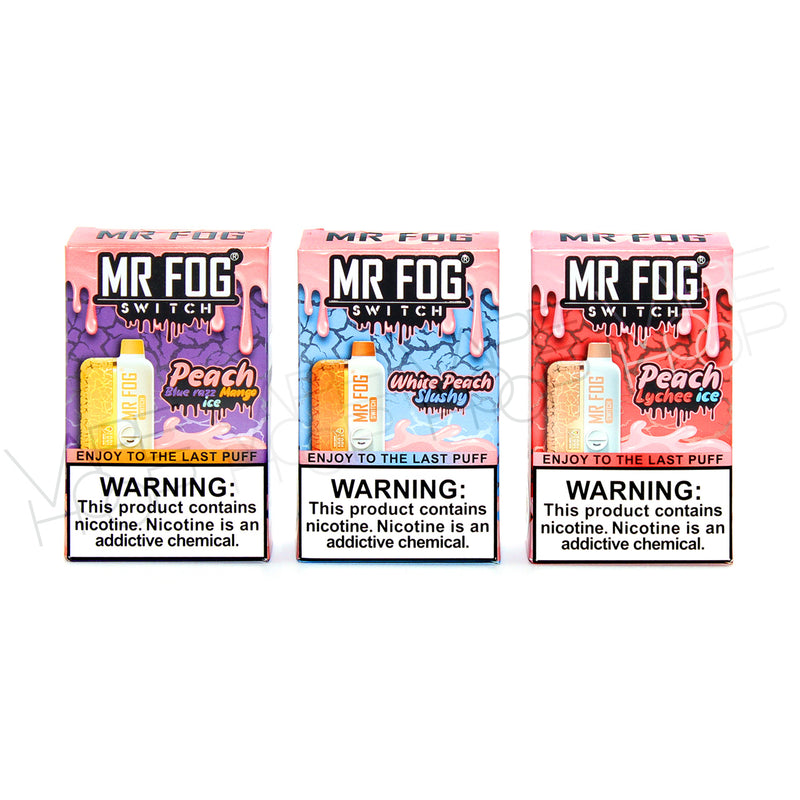 Mr Fog Switch 15000 ZERO Nicotine 0% Vape