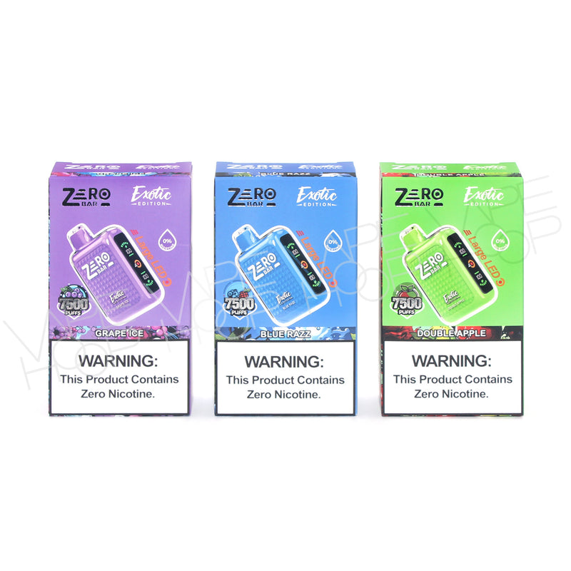 Zero Bar Exotic 7500 puffs vape
