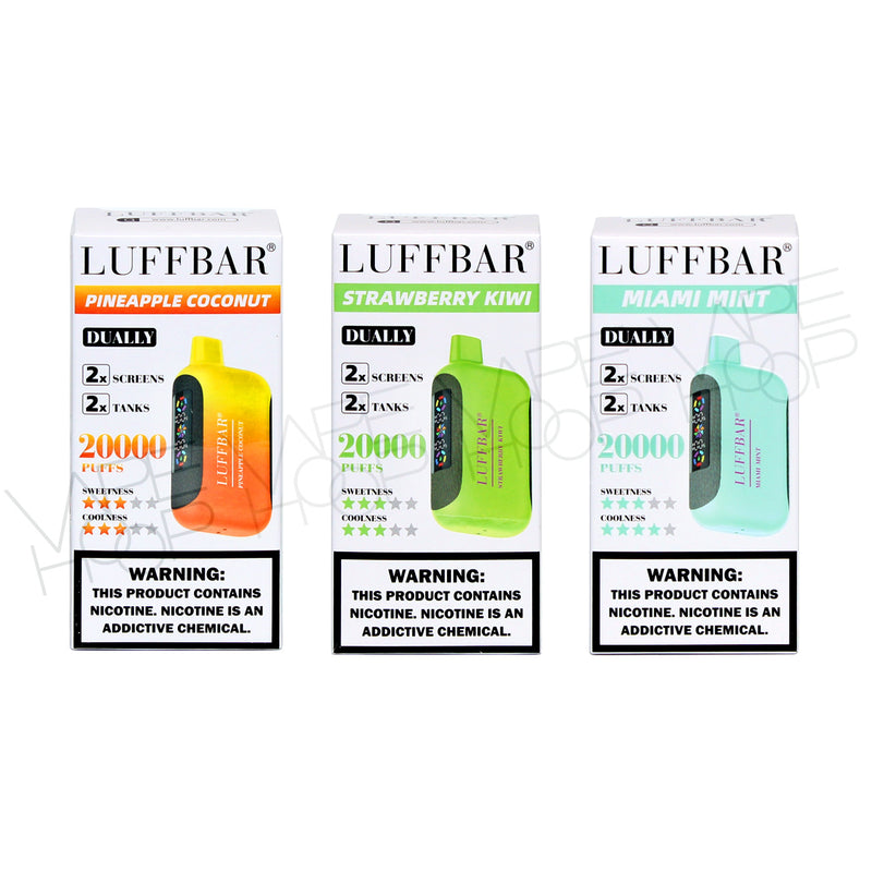 LUFFBAR Dually Vape Disposable | $16.99 | LUFF BAR 20000 Puffs Cheap LUFFBAR Dually Vape Disposable | $16.99 | LUFF BAR 20000 Puffs Cheap