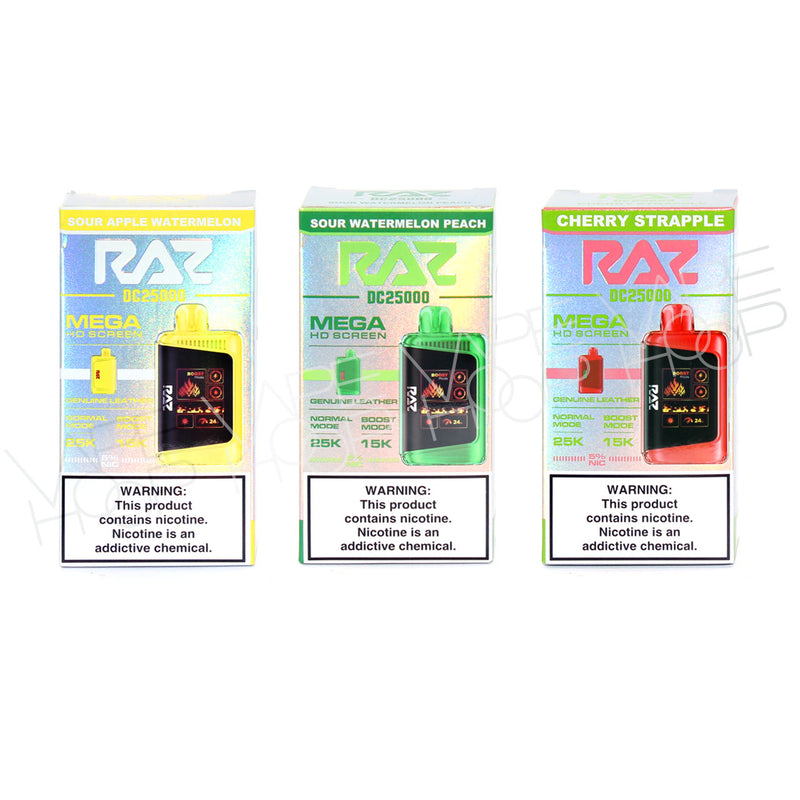 RAZ DC25000 by Geek Vape Disposable Vape | SHOP RAZ 25000 Puffs Vape