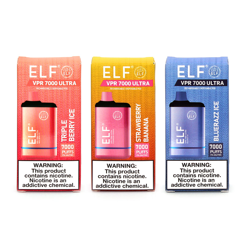 ELF VPR 7000 ULTRA Disposable Vape | ELF VPR ULTRA 7000 Puffs ELF VPR 7000 ULTRA Disposable Vape | ELF VPR ULTRA 7000 Puffs