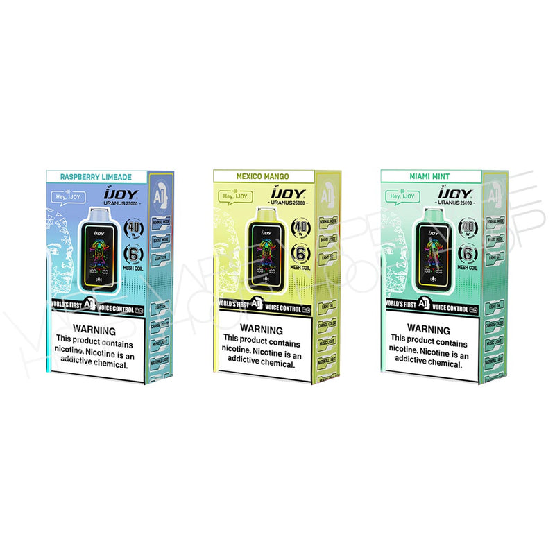 iJoy Uranus 25K Voice Control Vape