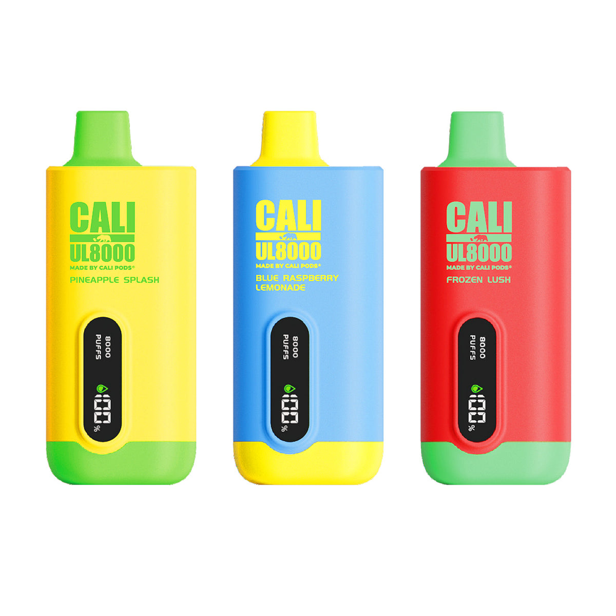 zero nicotine vape delivery Cali UL8000 Vape Disposable | $16.99 | All flavors in stock