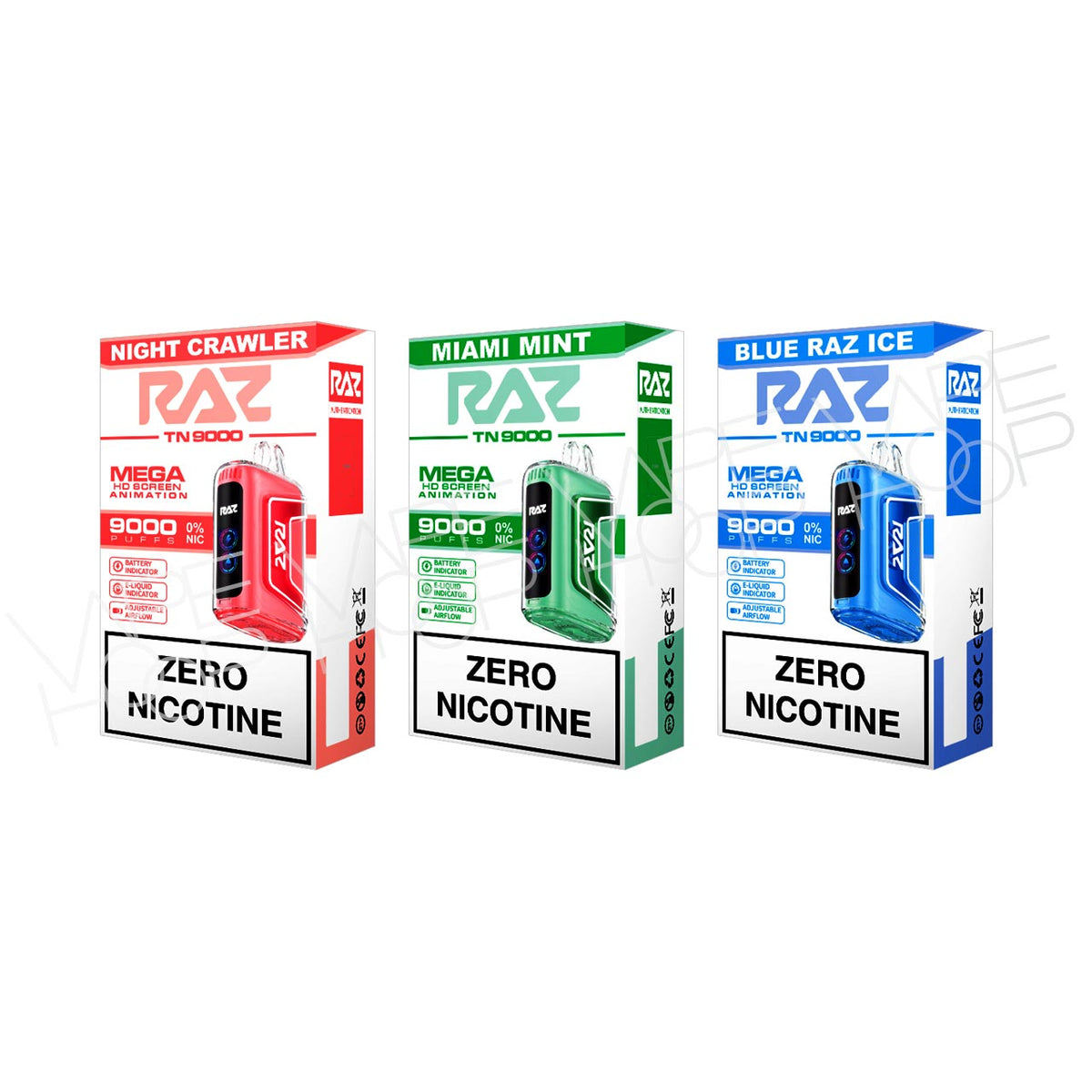 elf bar vape uk RAZ TN9000 Vape Disposable (9000 Puffs) Adjustable Airflow main image 0