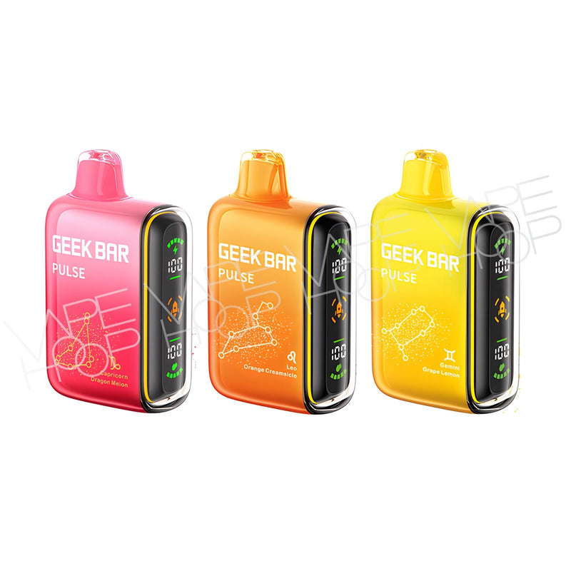 Geek Bar Pulse 15K Puffs Vape | ZERO Nicotine | 0% Nic | Nicotine Free Geek Bar Pulse 15K Puffs Vape | ZERO Nicotine | 0% Nic | Nicotine Free