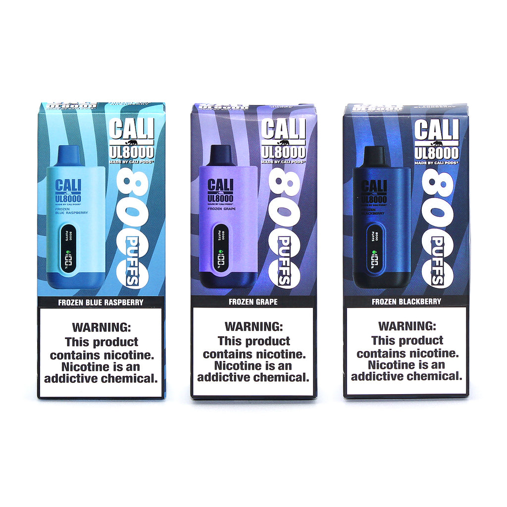 Cali UL8000 Vape Disposable | $16.99 | All flavors in stock | Official Cali UL8000 Vape Disposable | $16.99 | All flavors in stock | Official