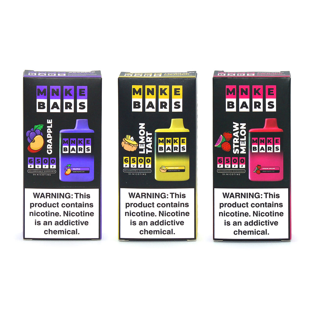MNKE Bars 6500 Disposable Vape | MNKE Vape 16mL Vape MNKE Bars 6500 Disposable Vape | MNKE Vape 16mL Vape