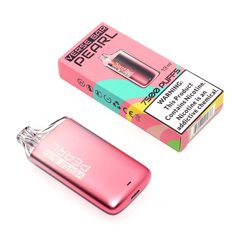 Verse Bar Pearl 7500 Vape Disposable | $15.99 | Verse Bar Pearl Vape Verse Bar Pearl 7500 Vape Disposable | $15.99 | Verse Bar Pearl Vape