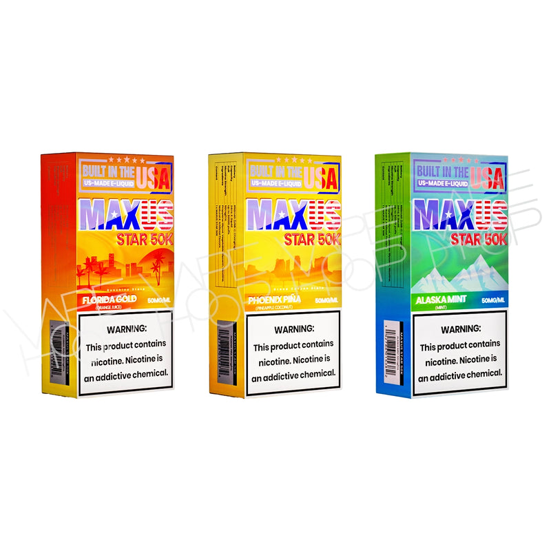 Maxus Star 50K Puffs Disposable