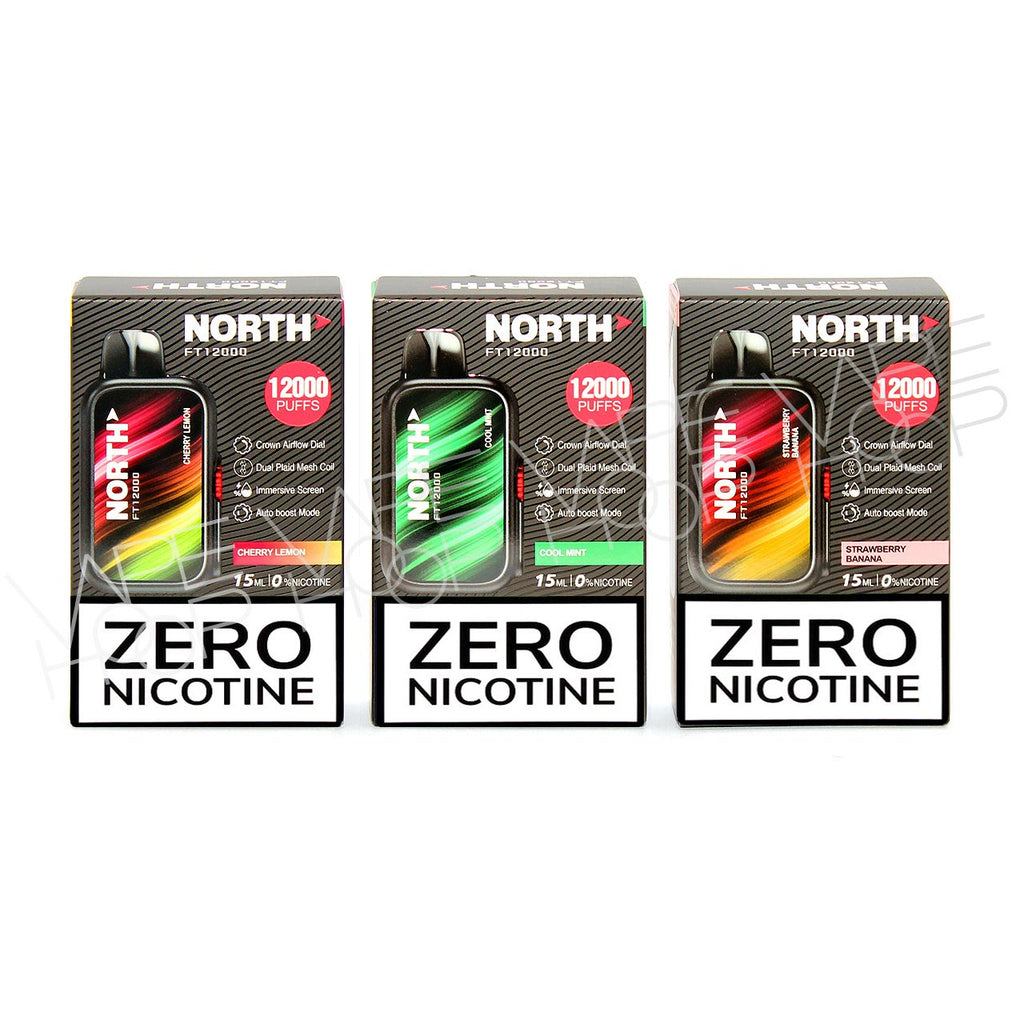 North FT 12000 puffs Vape | North Vape Zero Nicotine puffs North FT 12000 puffs Vape | North Vape Zero Nicotine puffs