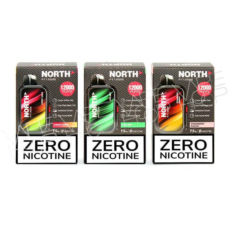 North FT 12000 puffs Vape | North Vape Zero Nicotine puffs North FT 12000 puffs Vape | North Vape Zero Nicotine puffs