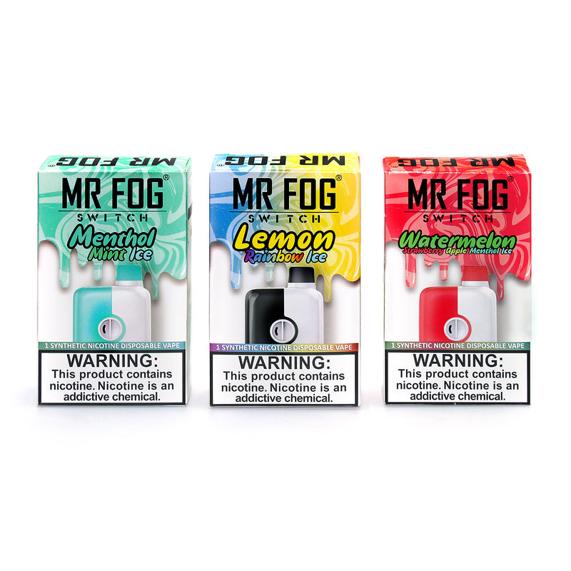 Mr Fog Switch Vape Flavors